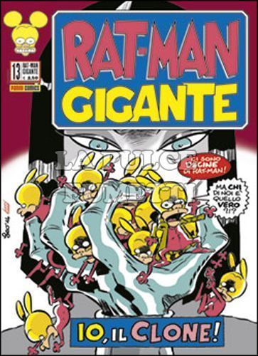 RAT-MAN GIGANTE #    13: IO, IL CLONE + ADESIVI